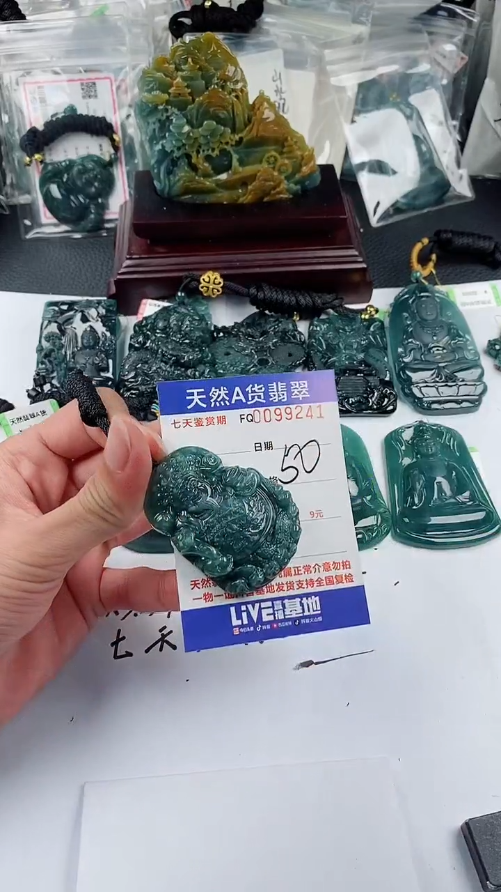 【闪购商品】翡翠颈饰未镶嵌        