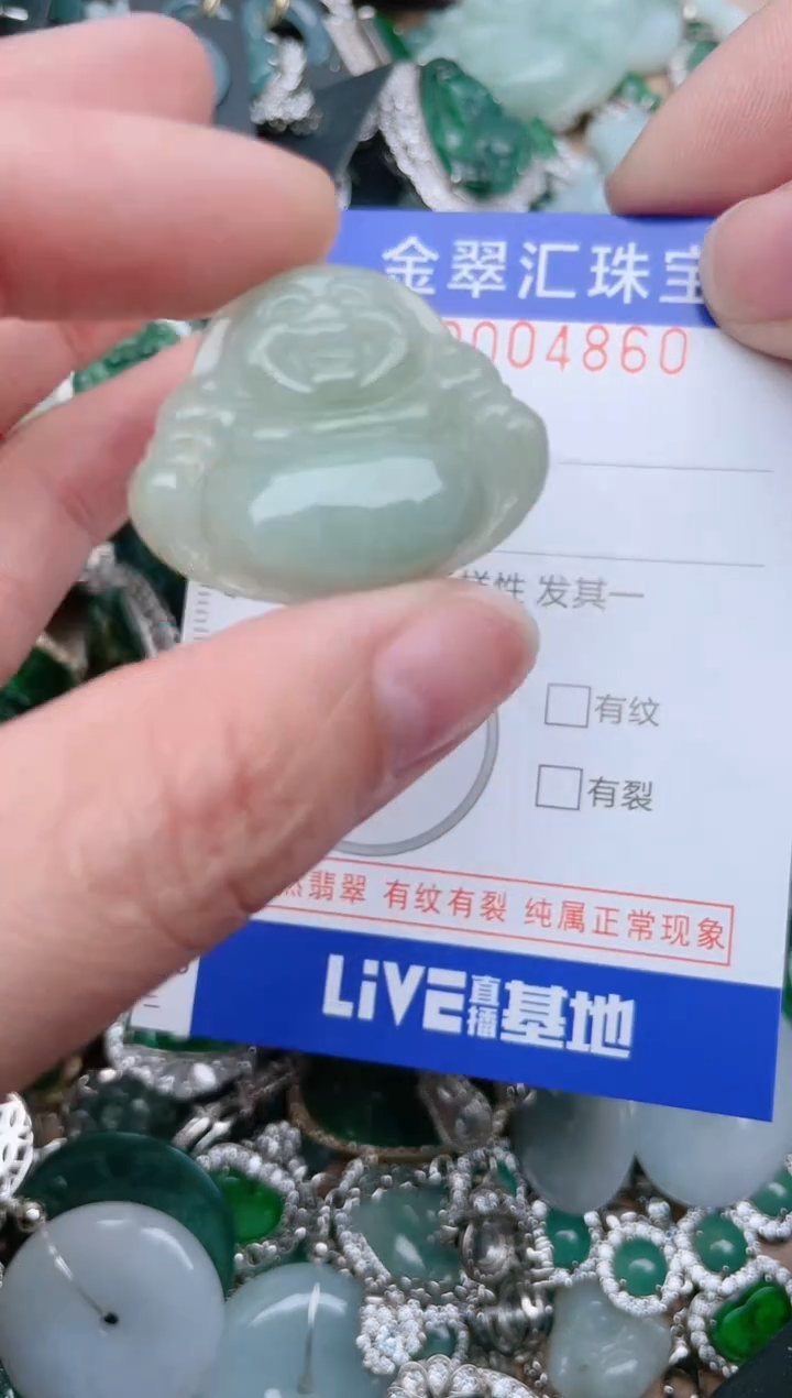【闪购商品】翡翠颈饰未镶嵌4860.......