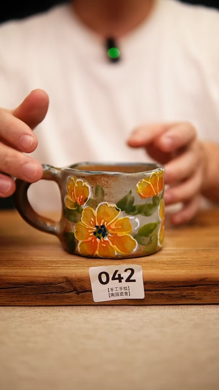 @@陶园瓷舍@@纯手工手绘@高温釉下彩