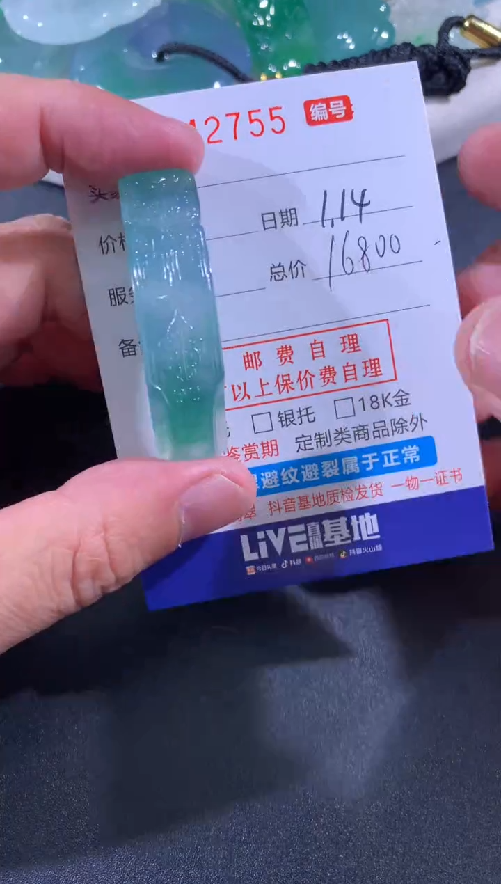 【闪购商品】翡翠颈饰未镶嵌天然A货翡翠