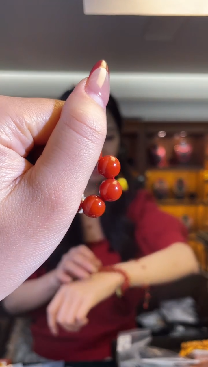 未镶嵌手串南红玛瑙（多样性发一件）