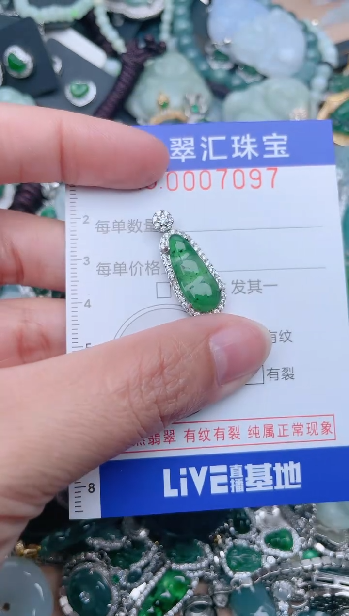 【闪购商品】翡翠颈饰未镶嵌7097...1