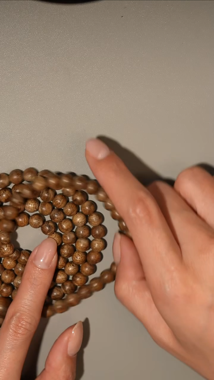 沉香手串文莱红油老料0.7多圈手串18克+