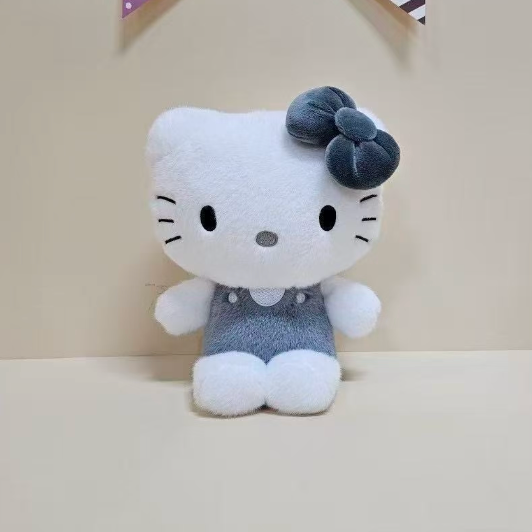 【首尔限定】Hello Kitty 灰白Kitty玩偶 挂件