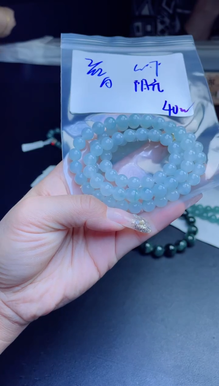 【闪购商品】定制翡翠未镶嵌珠串