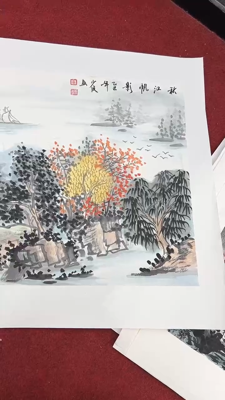 国画卢少波/国画/花鸟