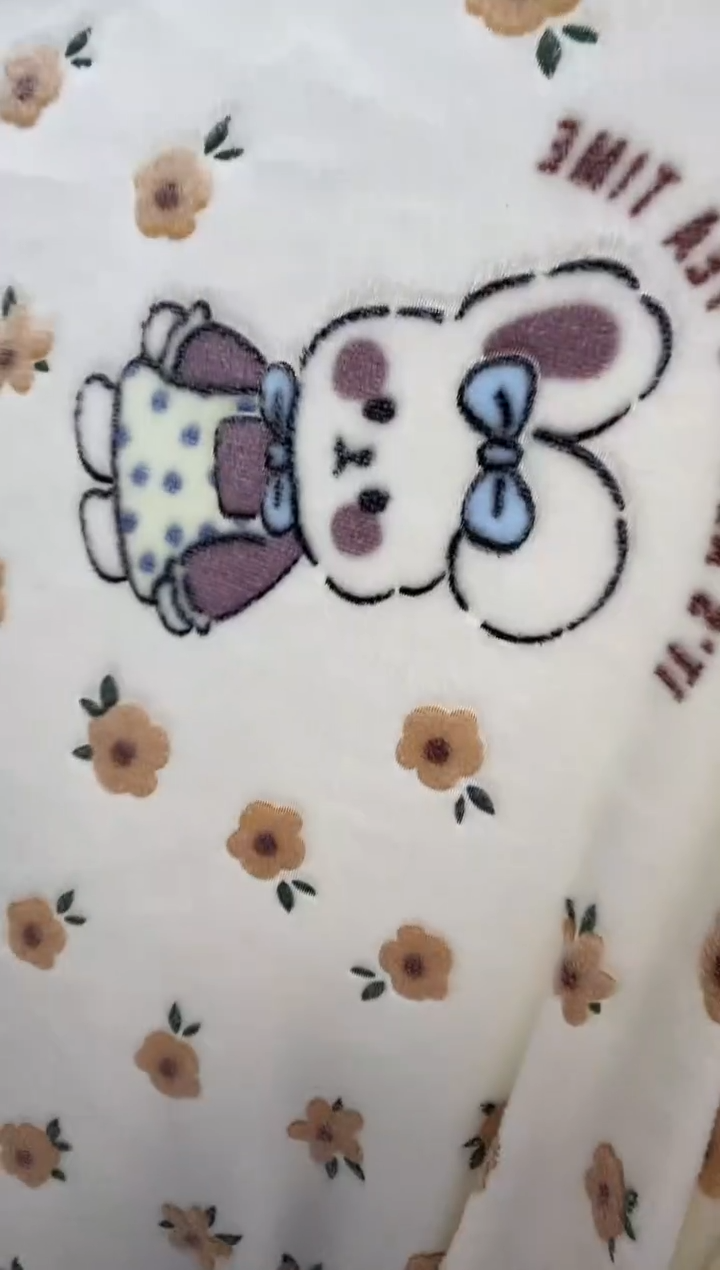 法兰绒3x2.5材质面料尺寸以主播介绍为准