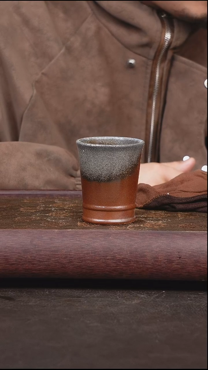 茶壶紫砂柴烧 杯