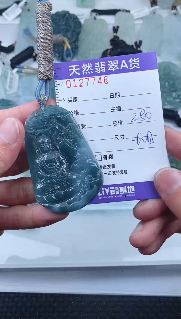 【闪购商品】翡翠颈饰未镶嵌        746