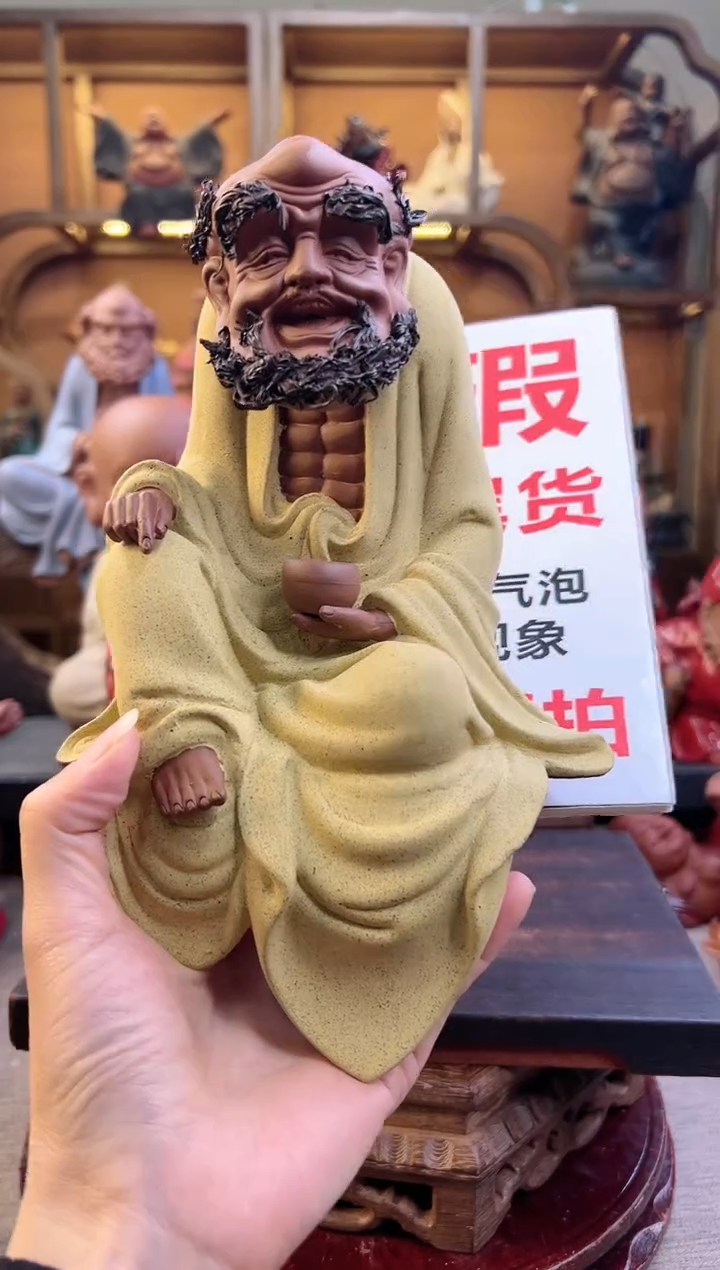 紫砂茶宠器闵紫砂茶宠摆件