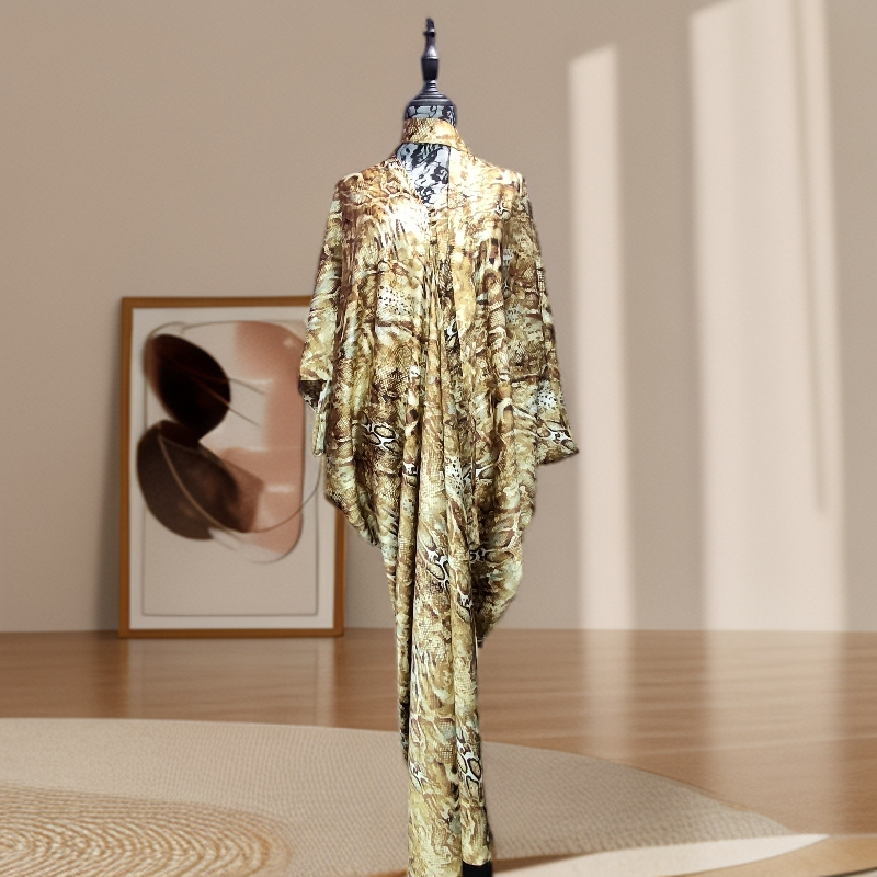 原创系列古希腊蛇纹风长裙