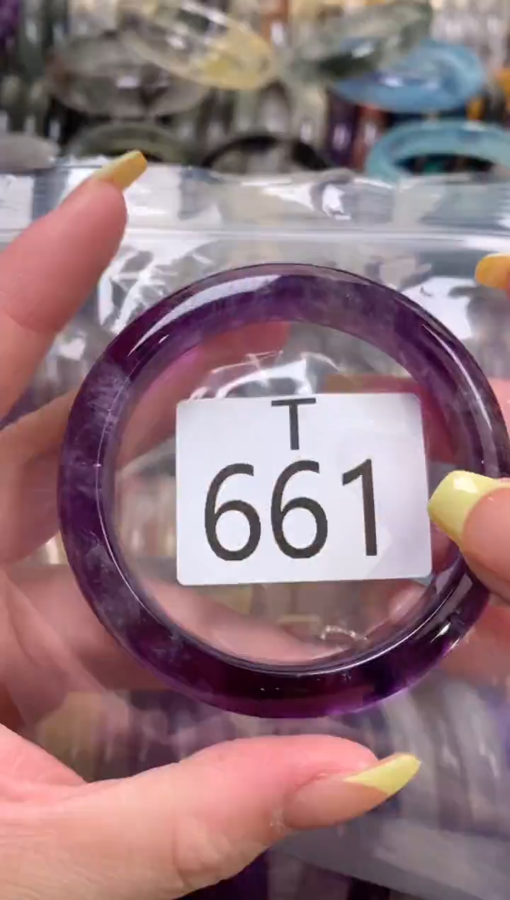 【闪购商品】水晶水晶手镯未镶嵌661-53