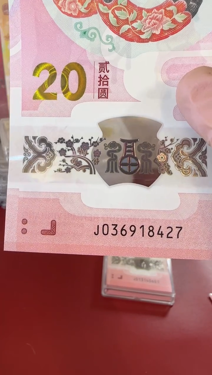 【闪购商品】塑料25蛇钞036918427单张裸