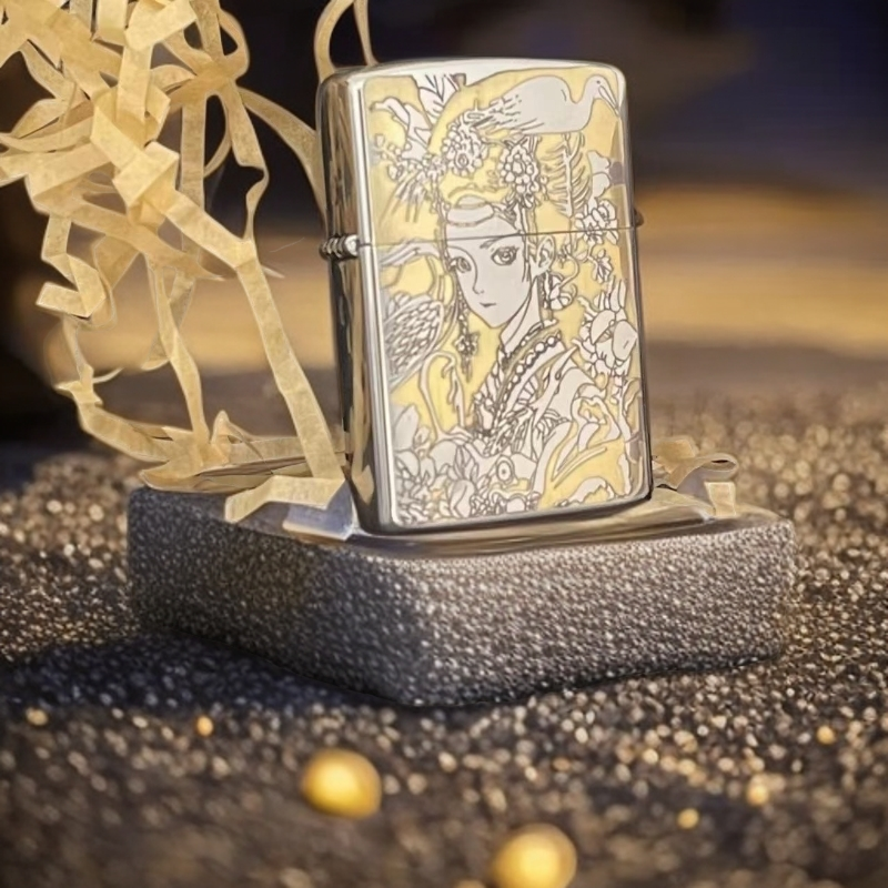 【白镍花旦】ZORRO防风打火机