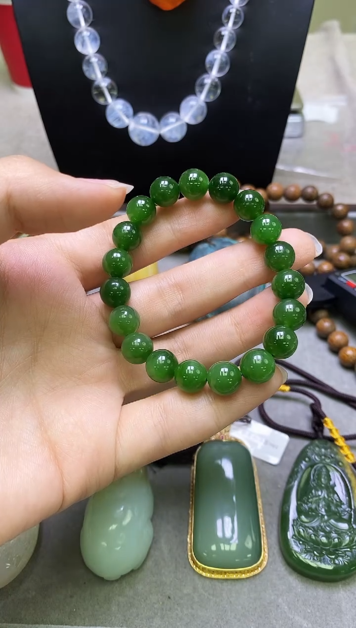 手链未镶嵌和田玉多样性发一件121