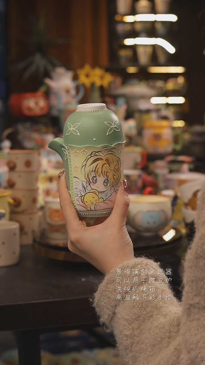景德镇釉下彩绘设计师款式陶瓷