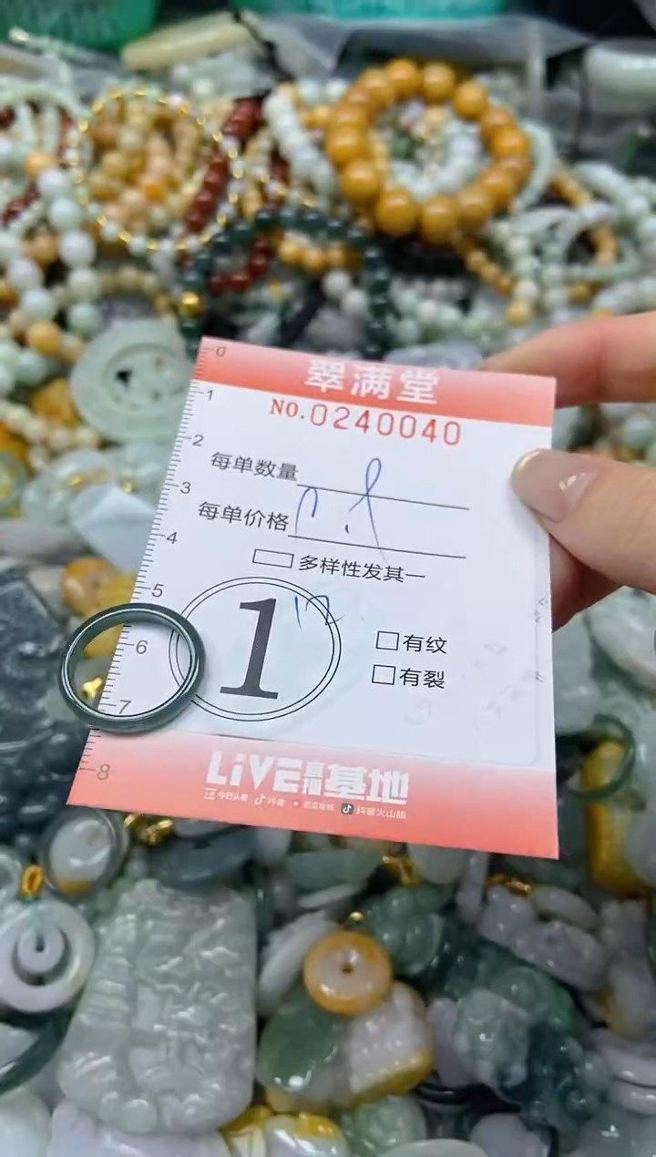 未镶嵌挂件翡翠闪购0240040