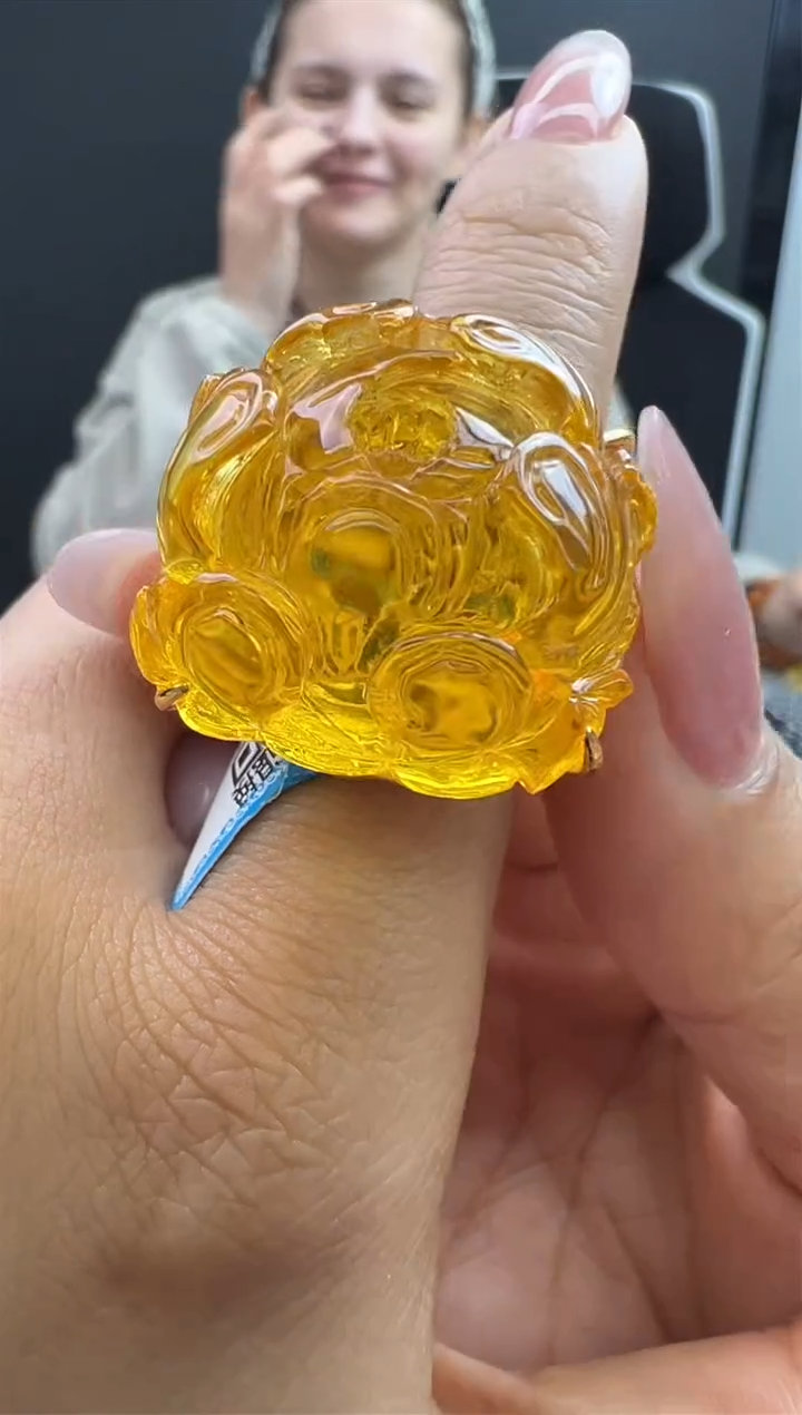 【闪购商品】琥珀戒指未镶嵌12秒拍号