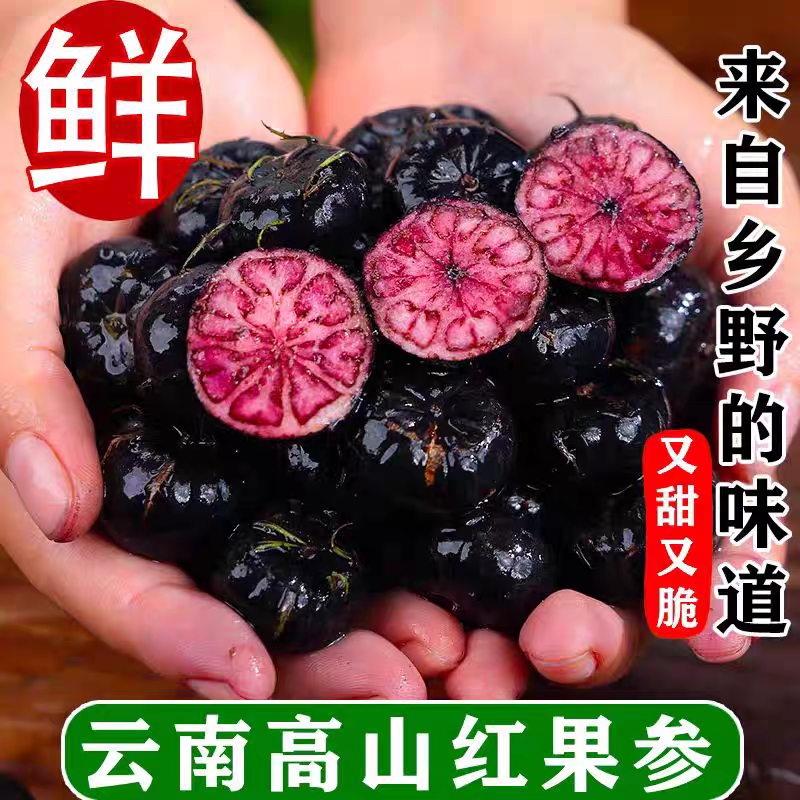 云南正宗红果参蜘蛛果新鲜采摘稀有高原当季水果现摘现发