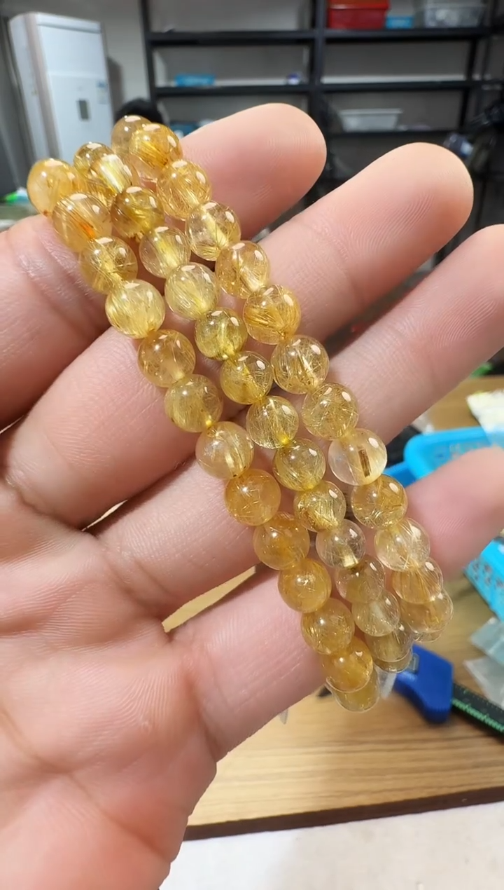 未镶嵌手链水晶晶0432 约6mm 多样性发一件