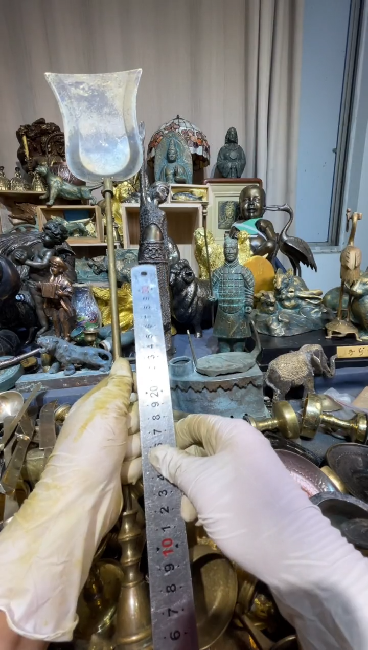 大阪回流铜器摆件7