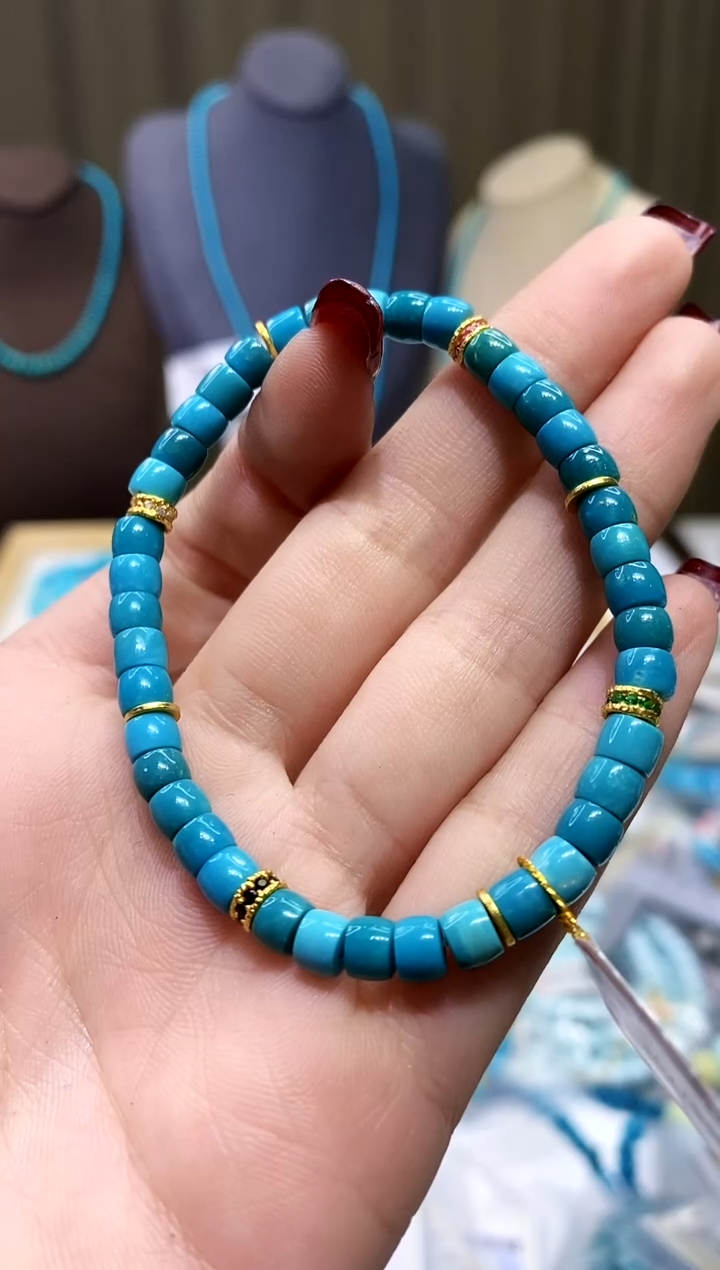 【闪购商品】绿松石手串未镶嵌947