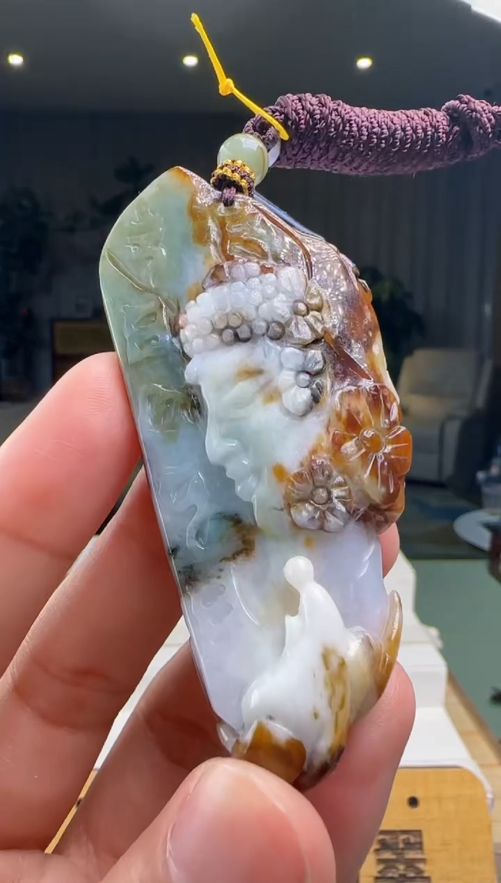 【闪购商品】翡翠颈饰未镶嵌XM@@960Q3J09391