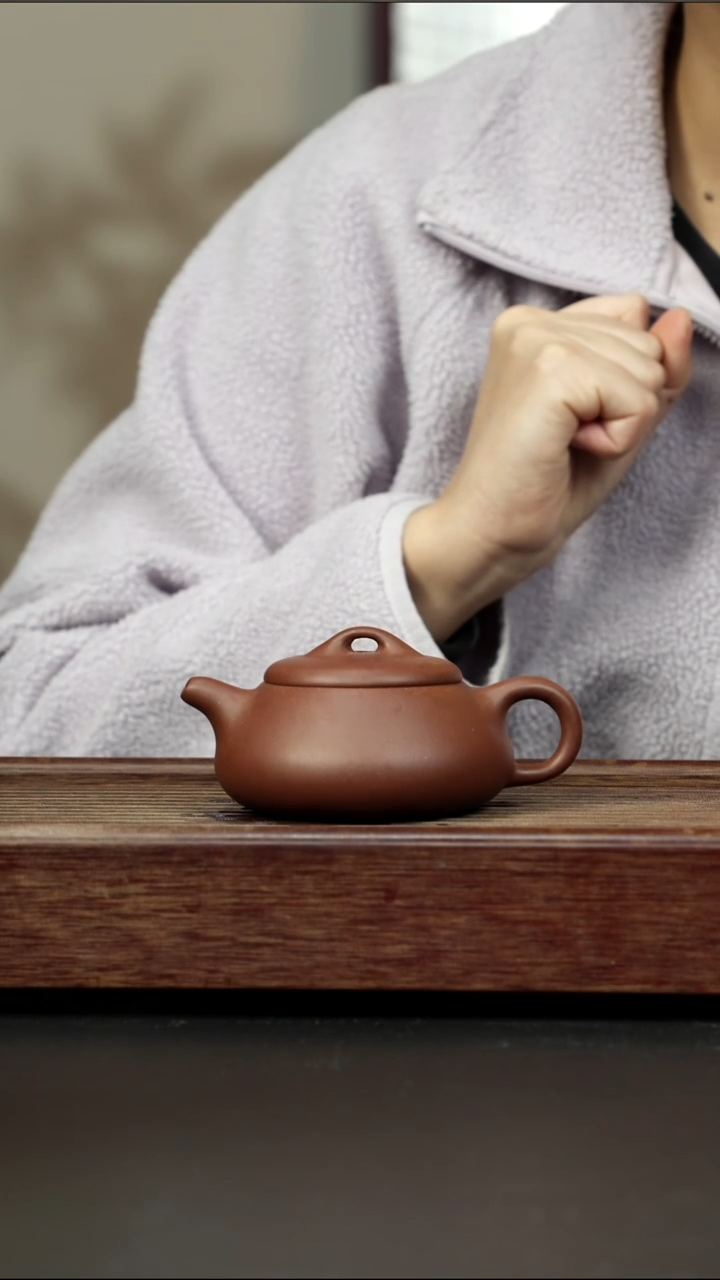 茶壶紫砂底槽清 过桥扁腹