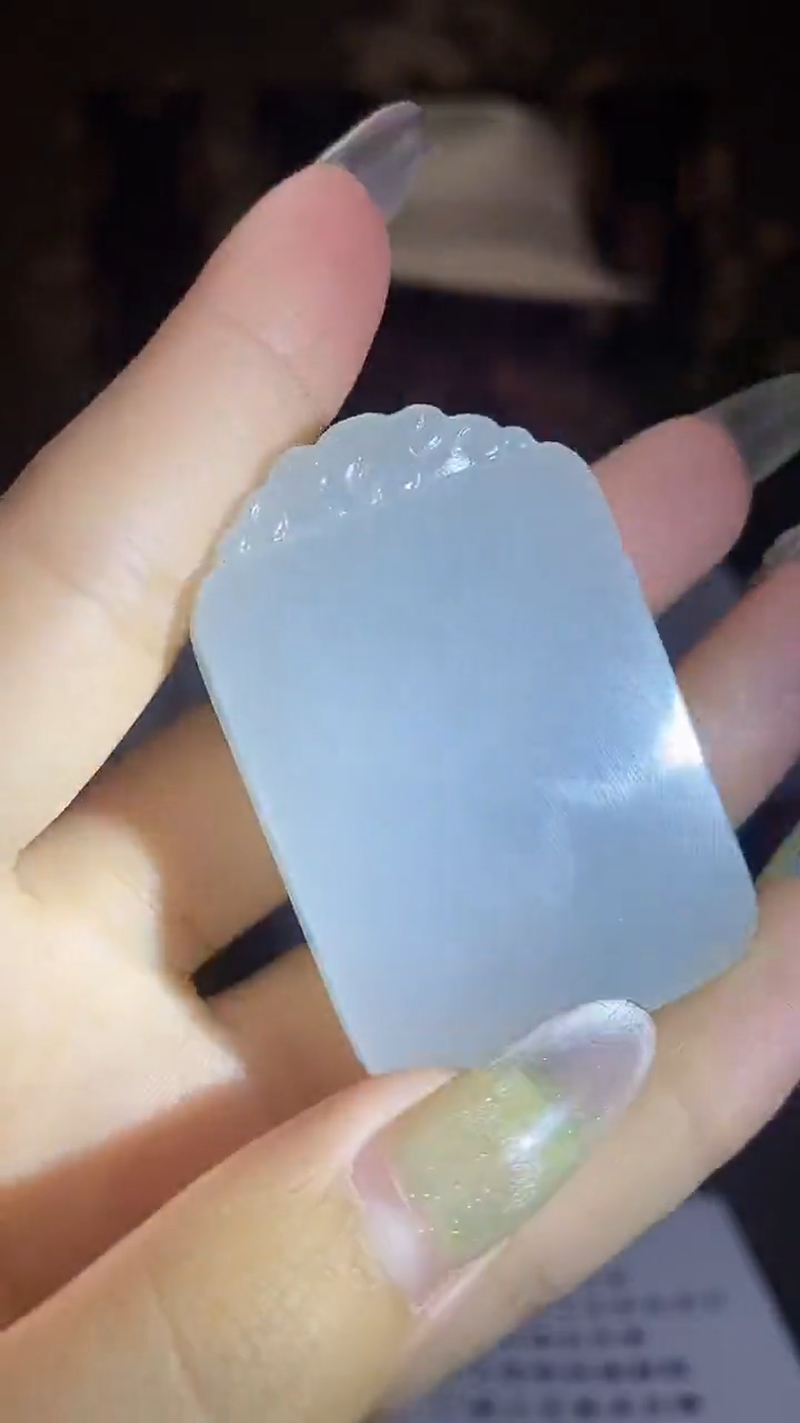 和田玉未镶嵌颈饰C459