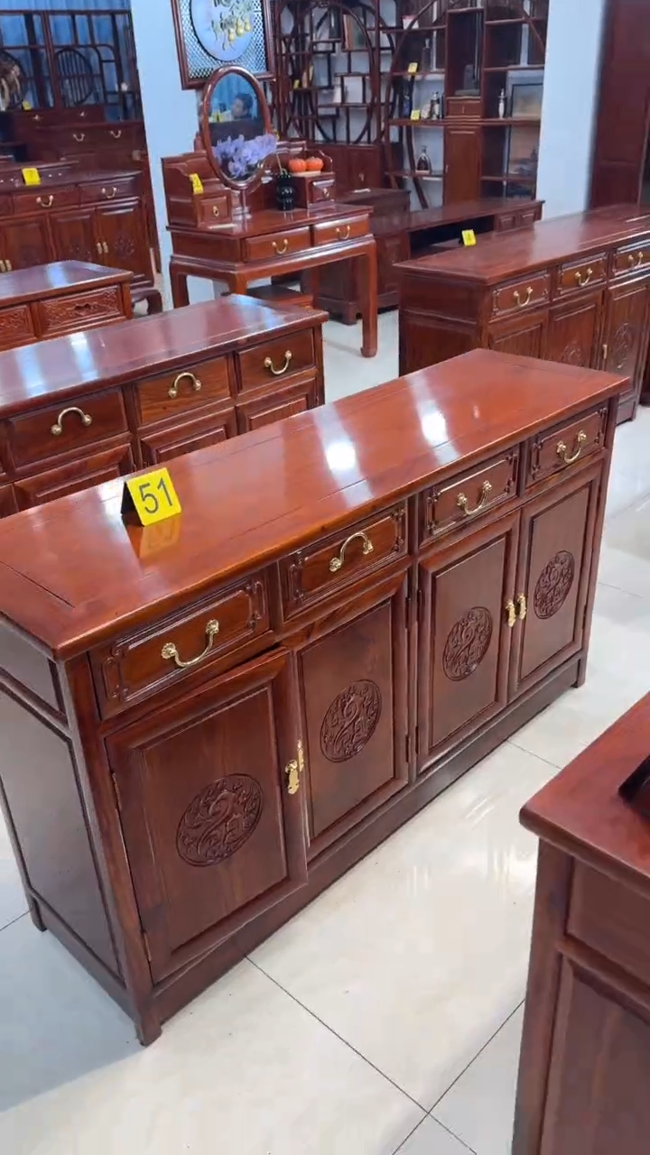 花梨木类家具138*40*80餐边柜刺猬紫檀