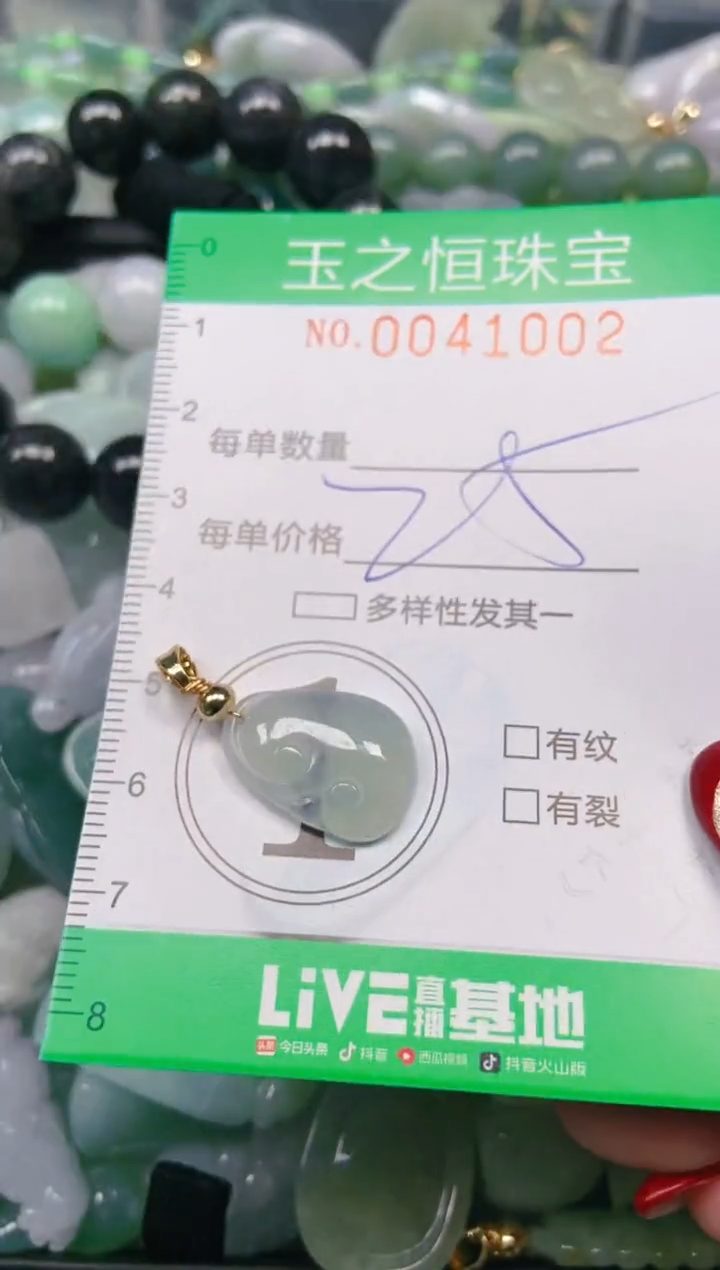 【闪购商品】翡翠颈饰未镶嵌闪购0041002