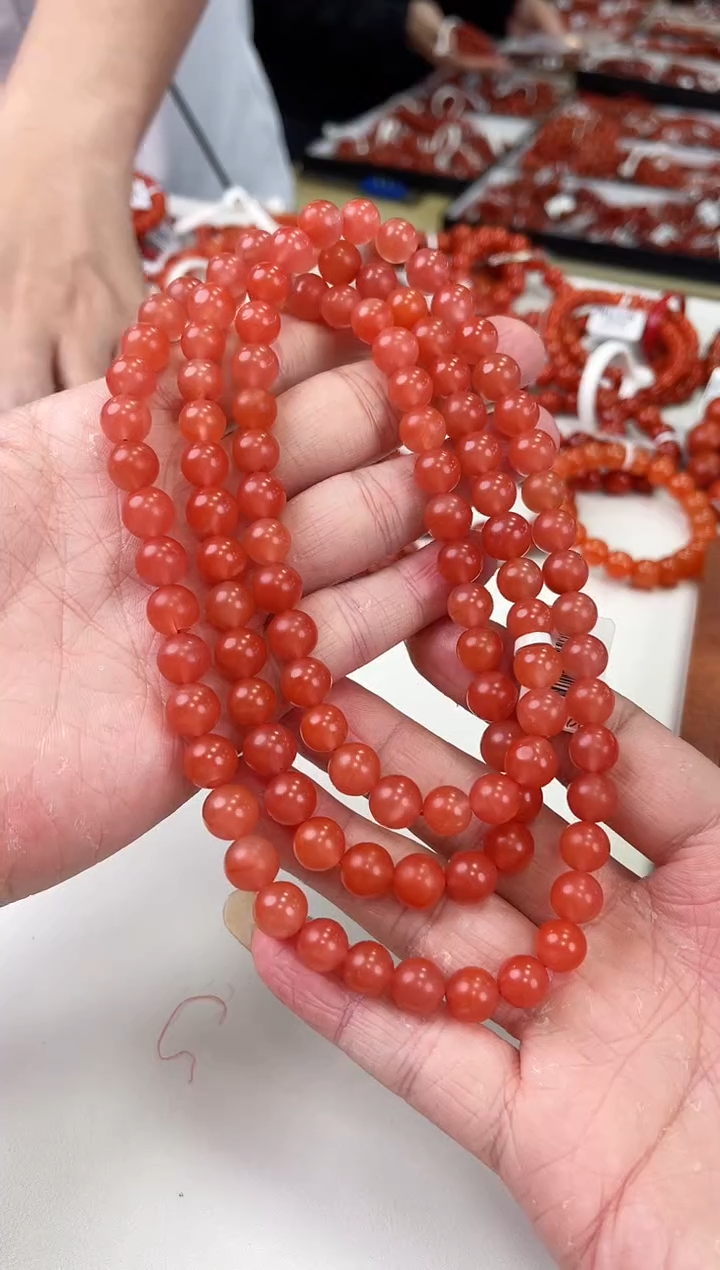 【闪购商品】南红玛瑙保山多圈9+未镶嵌一个/条