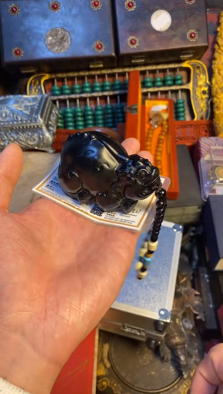 【闪购商品】和田玉（墨玉）挂件未镶嵌主播推荐主播推荐