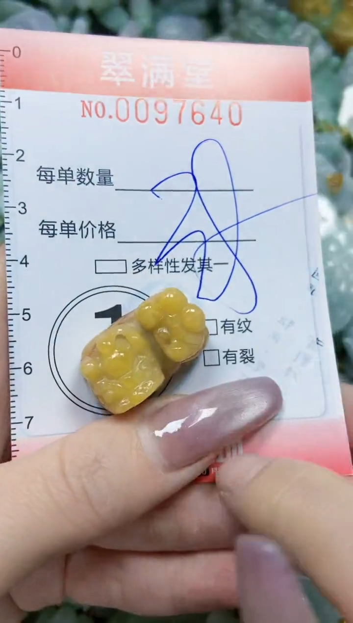 【闪购商品】翡翠颈饰未镶嵌闪购0097640