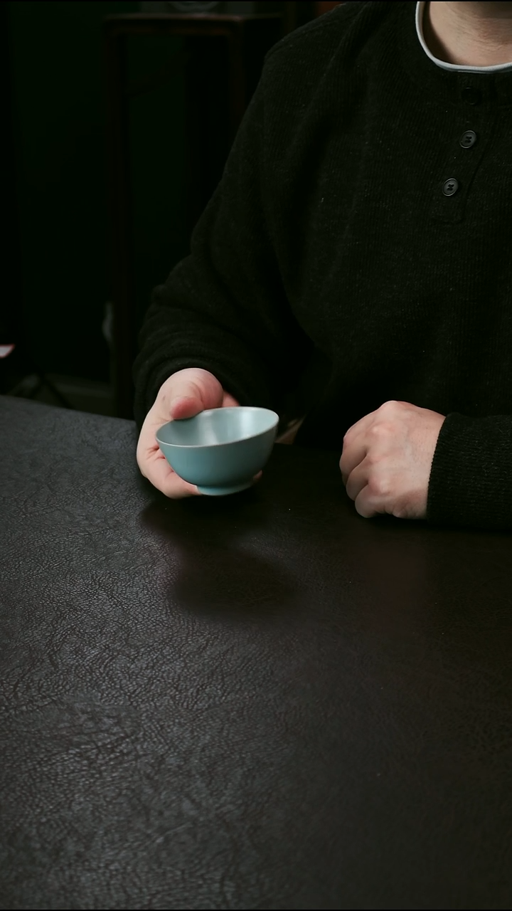 其他精品级天蓝釉小若琛杯39