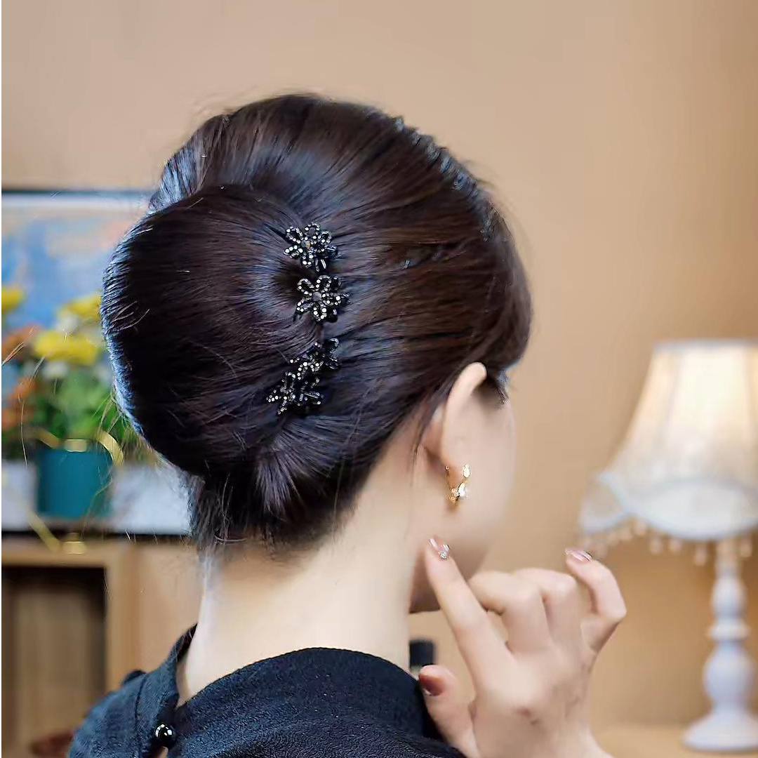 小巧精致抓夹花朵星星水钻满钻爱心刘海夹侧边夹前额公主夹气质