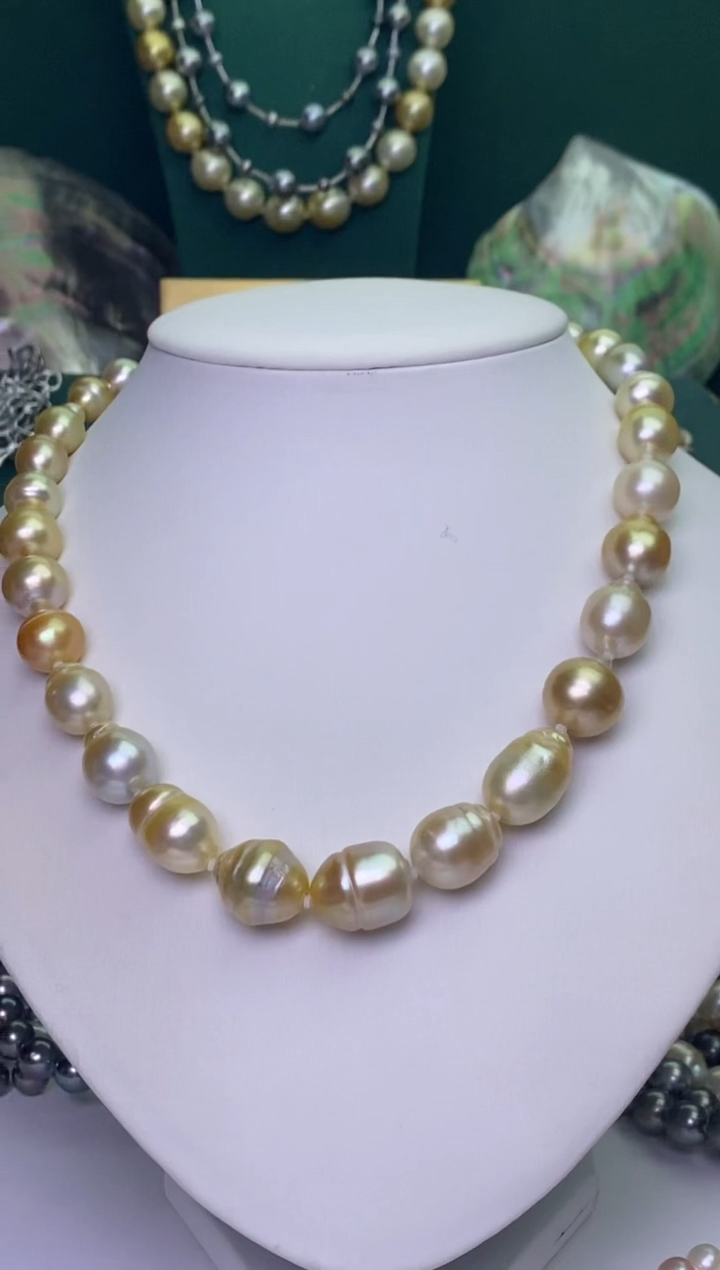 【闪购商品】海水珍珠颈饰未镶嵌9-15