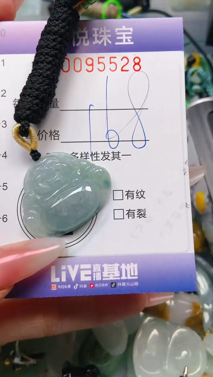 【闪购商品】翡翠颈饰未镶嵌闪购0095528