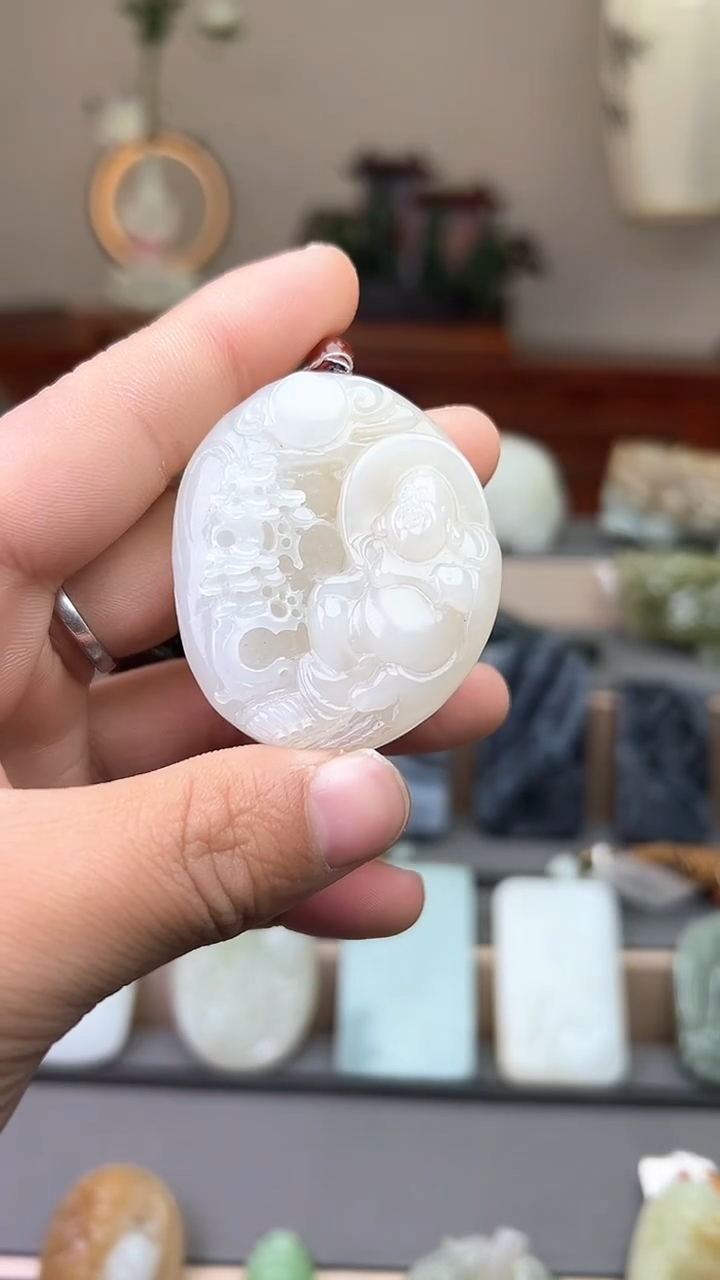 【闪购商品】和田玉挂件未镶嵌吊坠