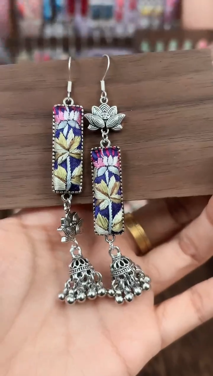 织绣非遗艺枝独秀老绣饰品085