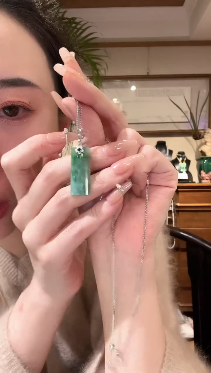 【闪购商品】翡翠颈饰未镶嵌国风