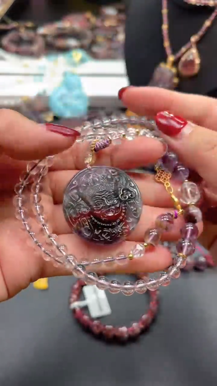 【闪购商品】水晶颈饰未镶嵌【百晶灵儿】天然定制款