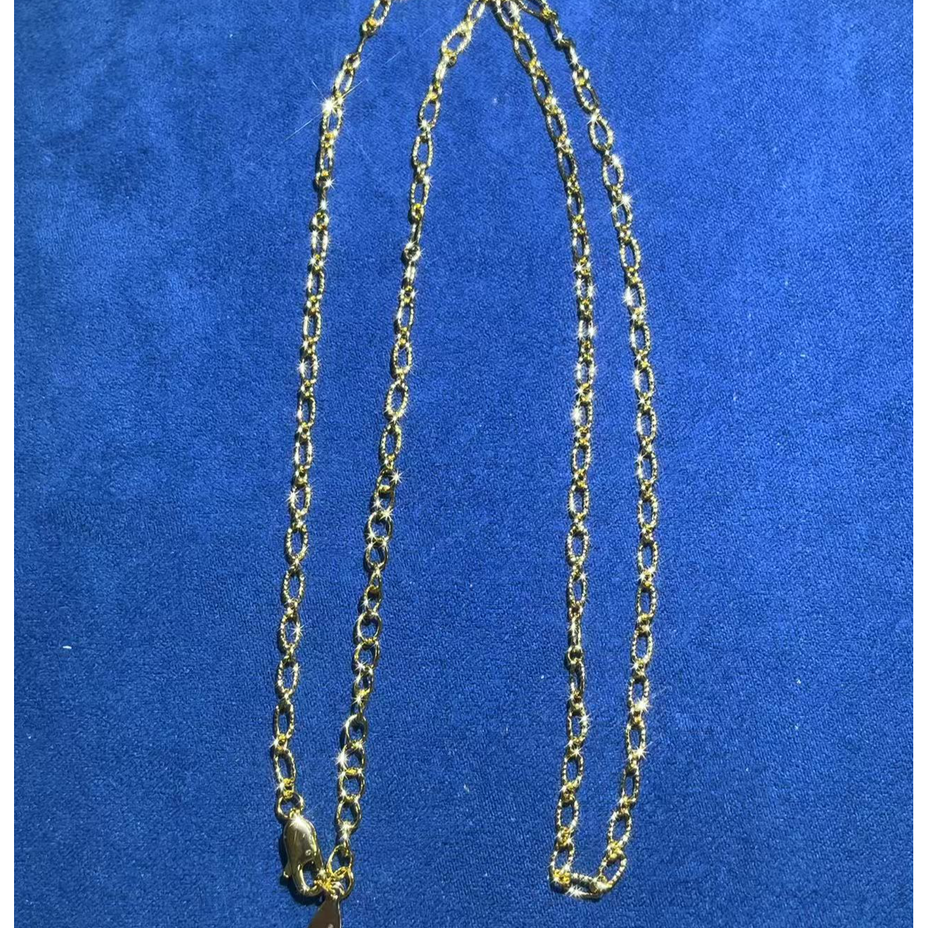 s9870黄色长方车花项链多样性发货