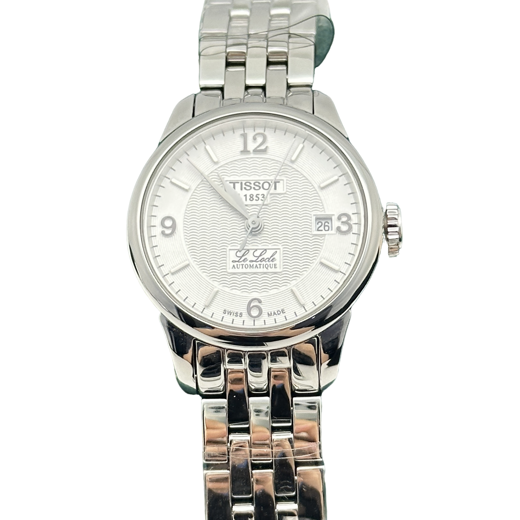 99新 Tissot/天梭 力洛克/臻耀/女士机械/白盘/T41/公价5050/25MM