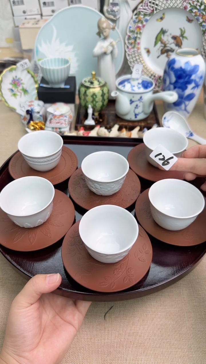 瓷片辰辰的瓷器好看到爆