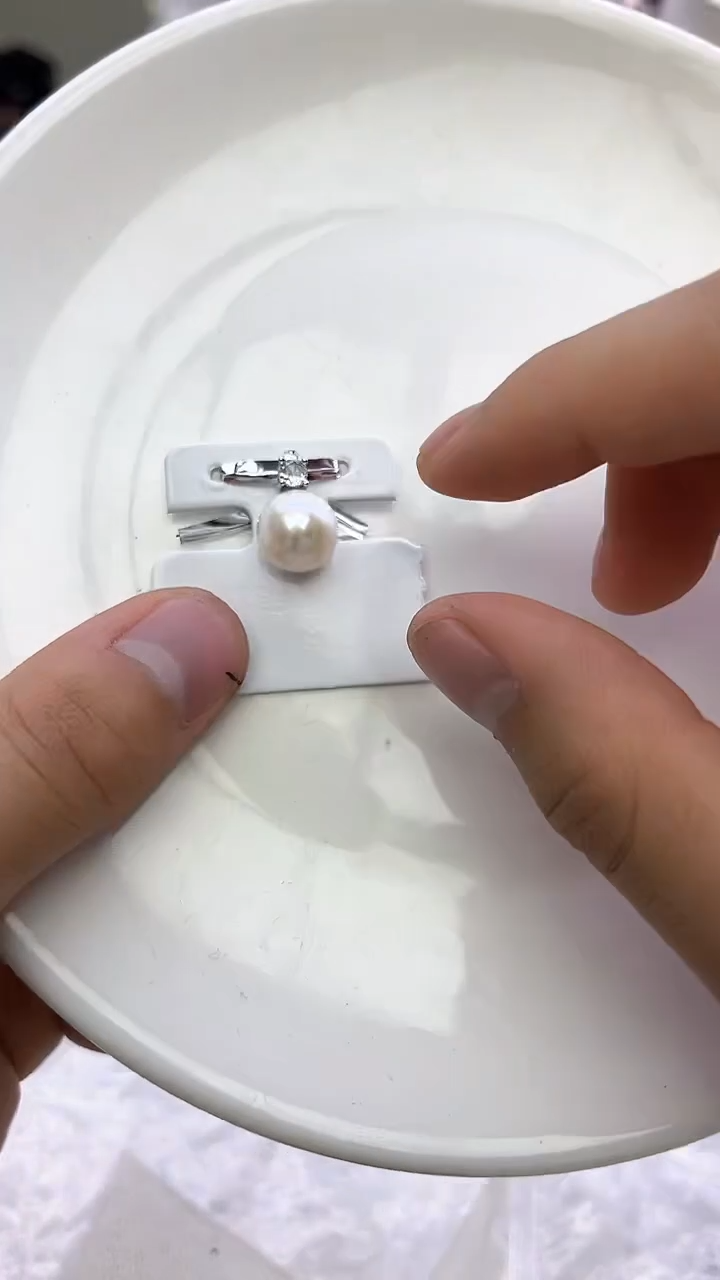 未镶嵌吊坠淡水珍珠白色系吊坠