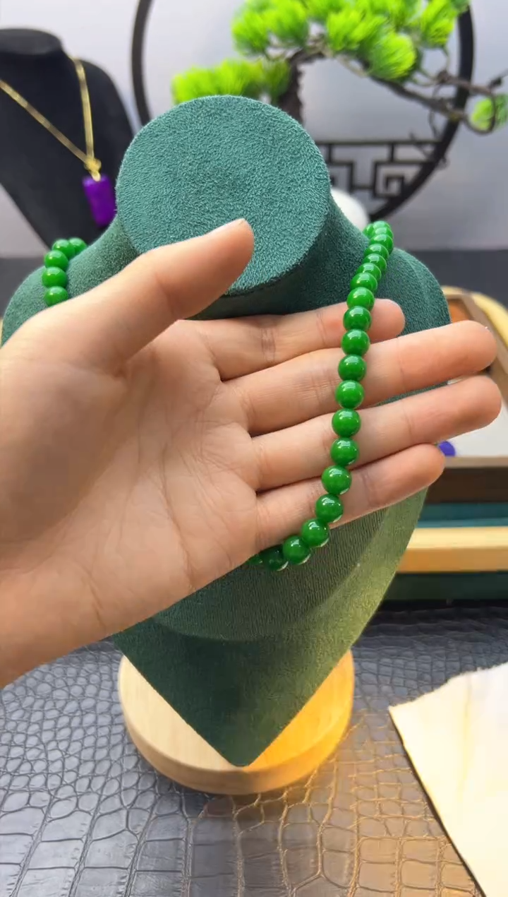 【闪购商品】翡翠颈饰银S925镶嵌X242            