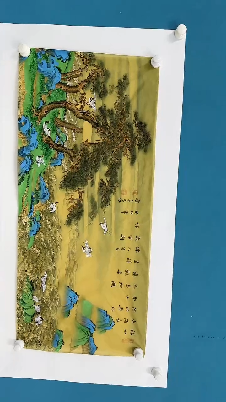 【闪购商品】国画3.5-甄选-王夫怀-丝绢-58