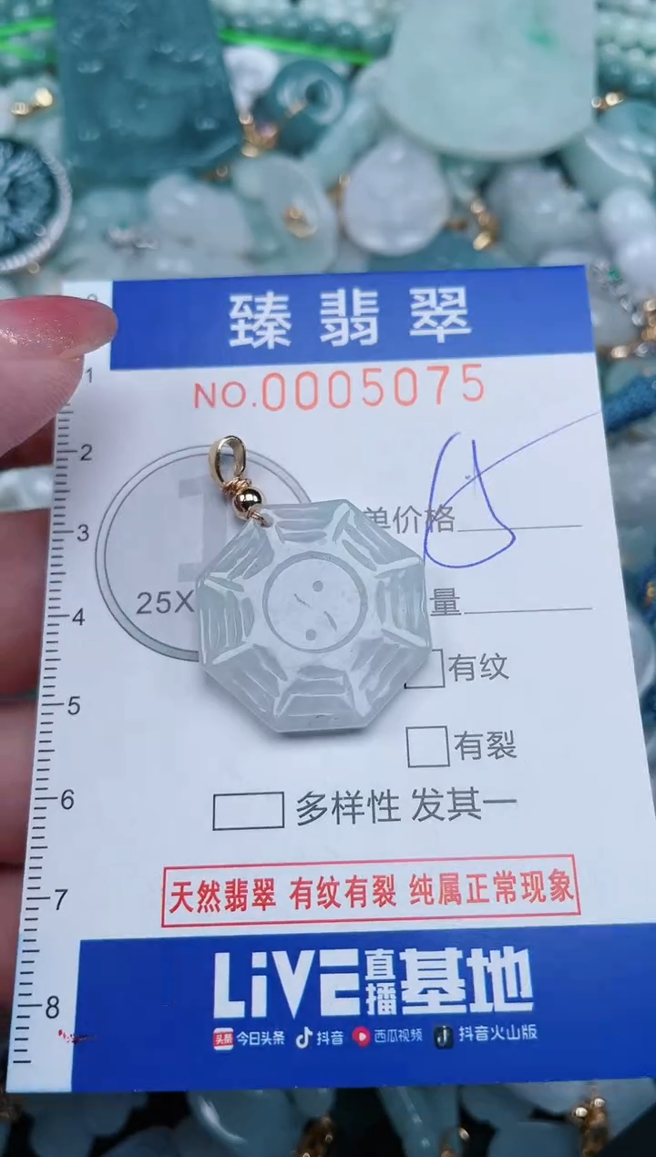 【闪购商品】翡翠颈饰未镶嵌.0005075