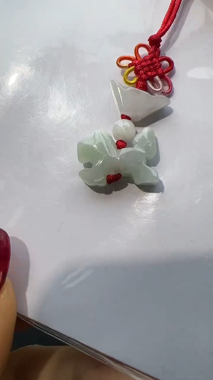 【闪购商品】翡翠挂件未镶嵌生肖马
